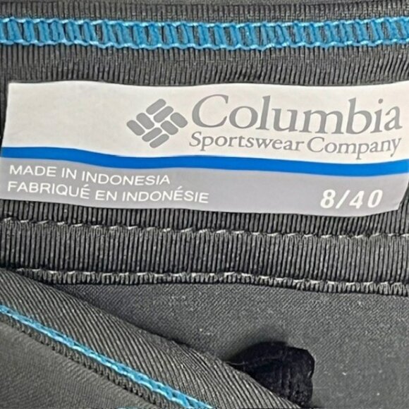 Columbia Omni-Shield Water Repellent Nylon Hiking Capris - Gray - 8 - Picture 8 of 8